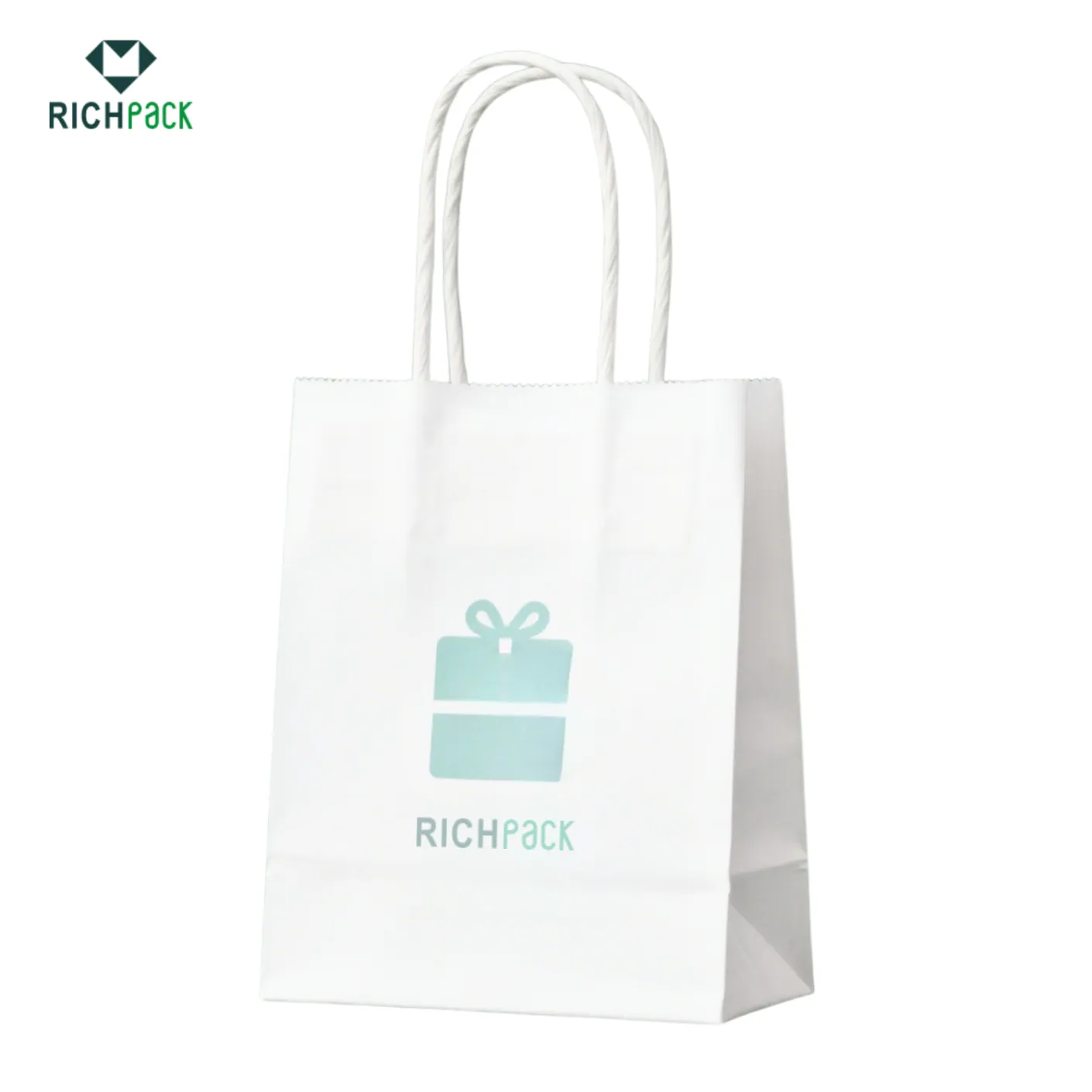 richpack paper bags with custom branding logo 001