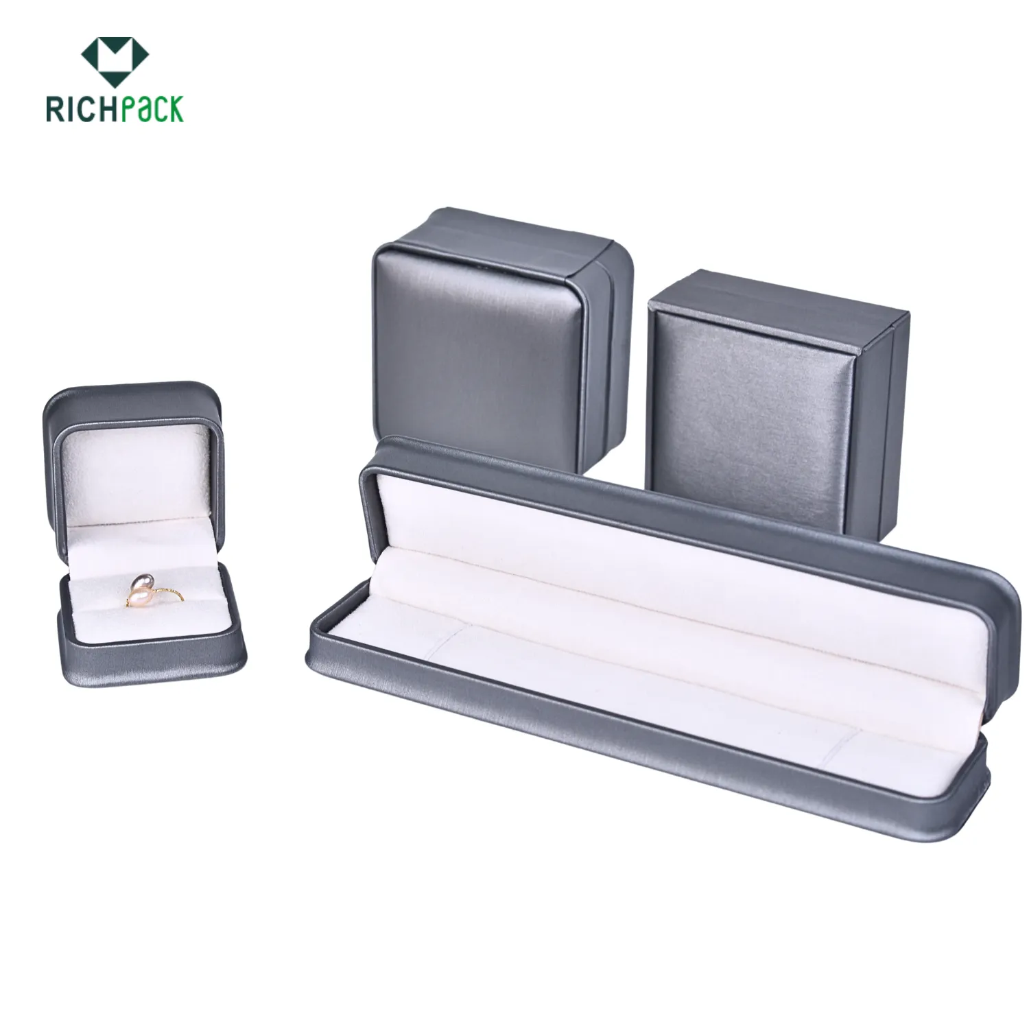 rigid pu jewelry box 007