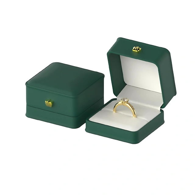 Opulent Grand 8x8 Gift Boxes: The Epitome of Luxury Packaging for Your Most Treasured Jewelry Collections - rings jewelry gold box