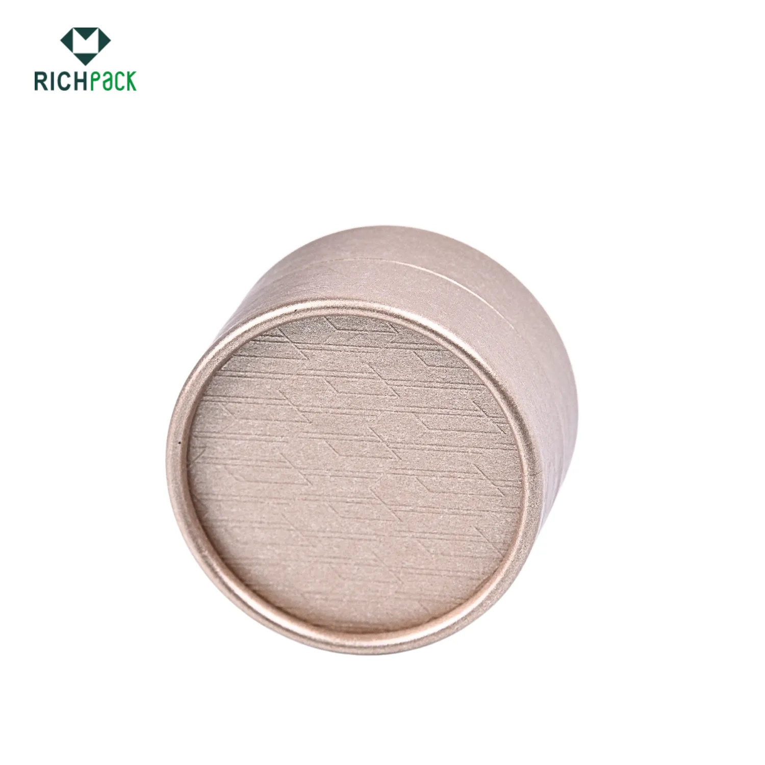 round ring box with paper art 005