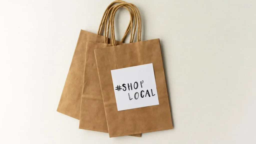 small paper bags for eco planet 006