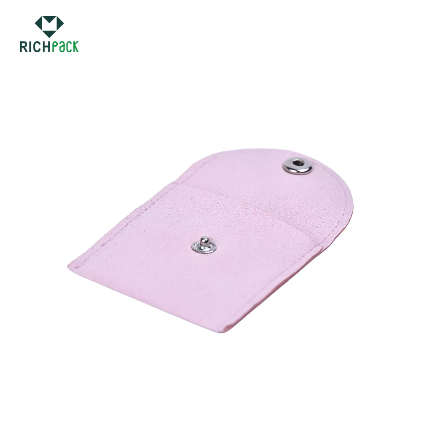 small pink velvet jewelry pouches 001