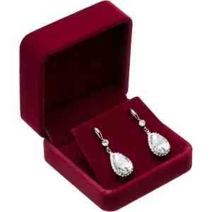 Velvet Gift Boxes | Premium Gift Packaging | Custom Branding & Wholesale - velvet earring box 1