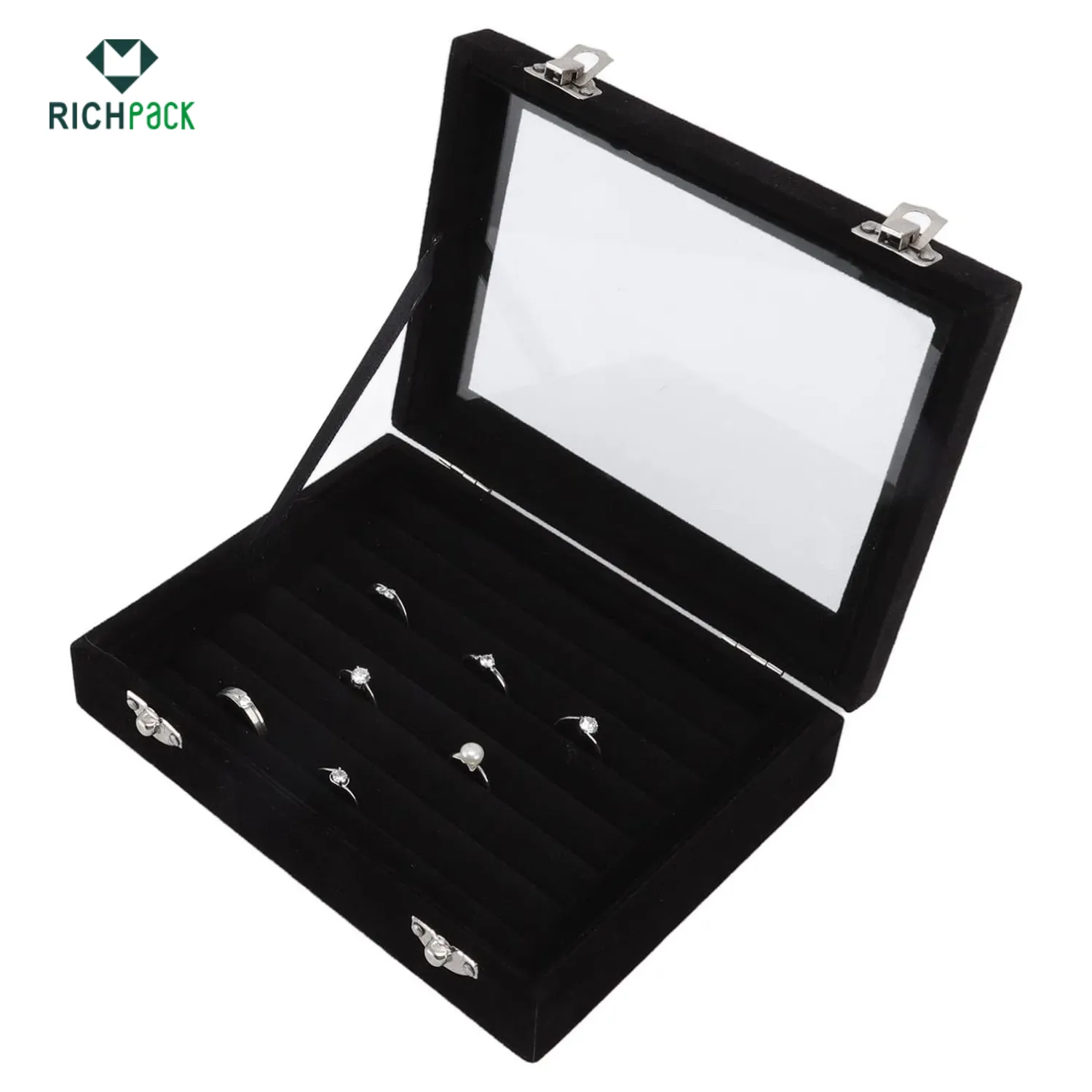 velvet jewlery case 004