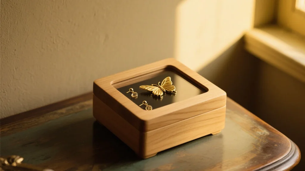 How Wooden Earring Box Boost Boutique Sale - vintage wood earring box
