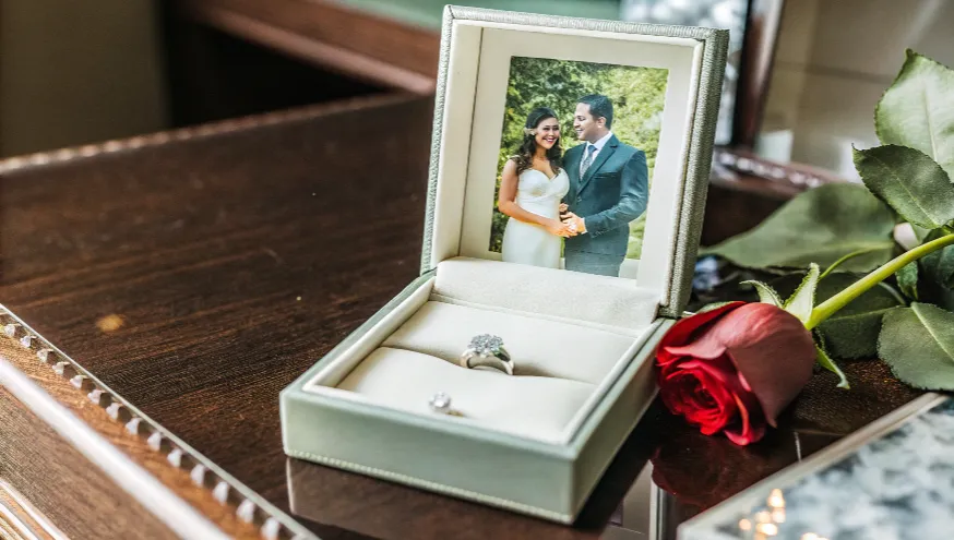 wedding jewelry box