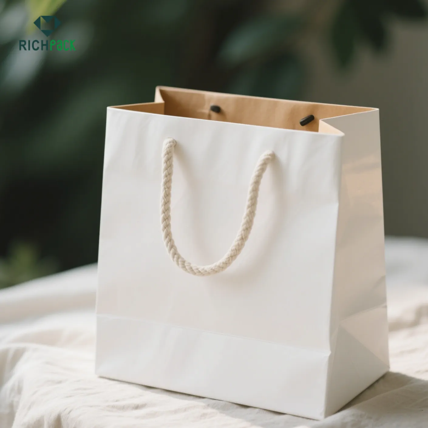 white paper bags fsc certification 001