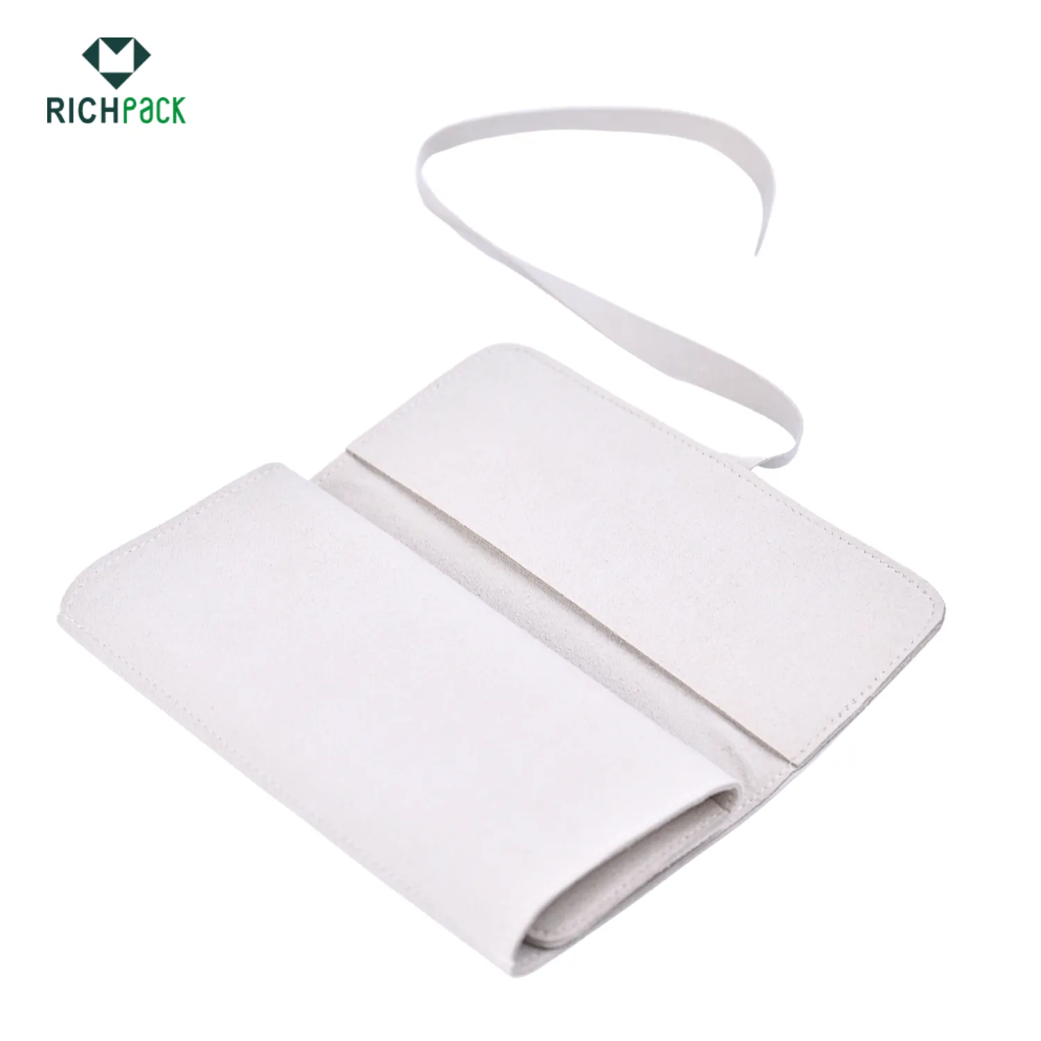 white roll up jewelry bag 003