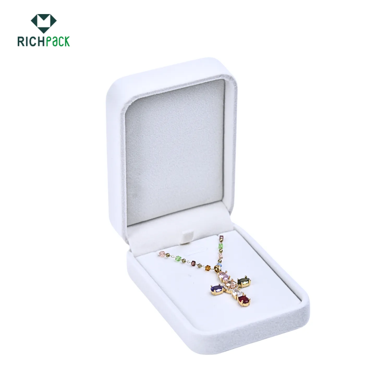 white velvet jewelry boxes 005