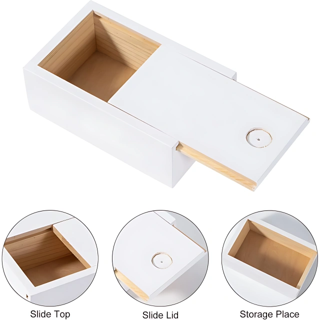 Luxurious Packaging for Jewelry Rings White Gold - Protect & Present in Style - white wooden jewelry boxes 3
