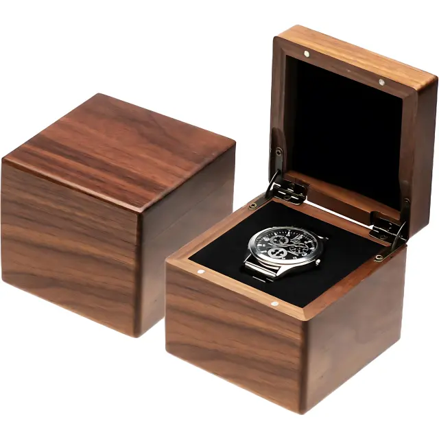 Wooden Gift Boxes for Watches – Refined, Durable, Custom Watch Packaging | Richpack - wooden gift box 5