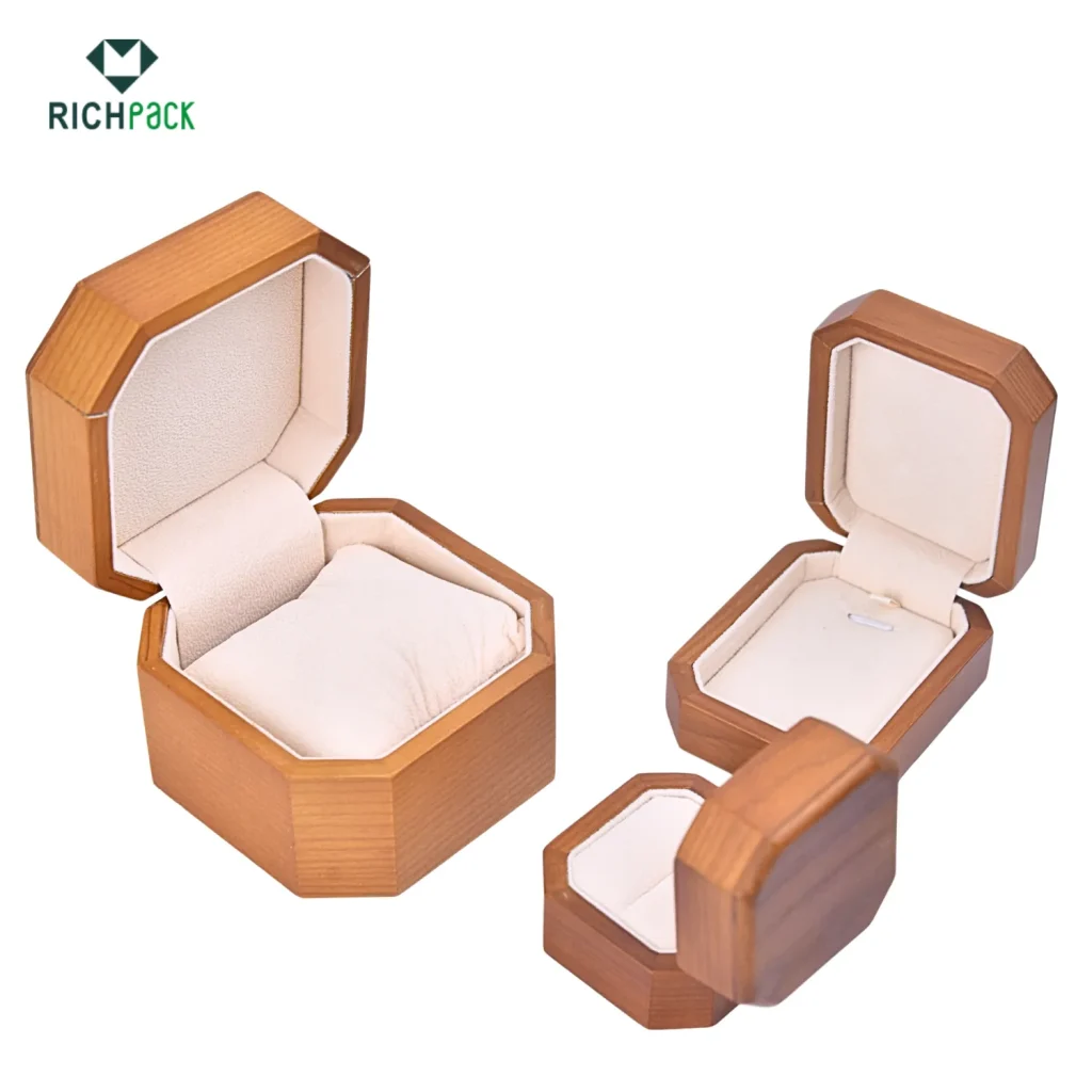 wooden jewelry box cutom size for necklace 005