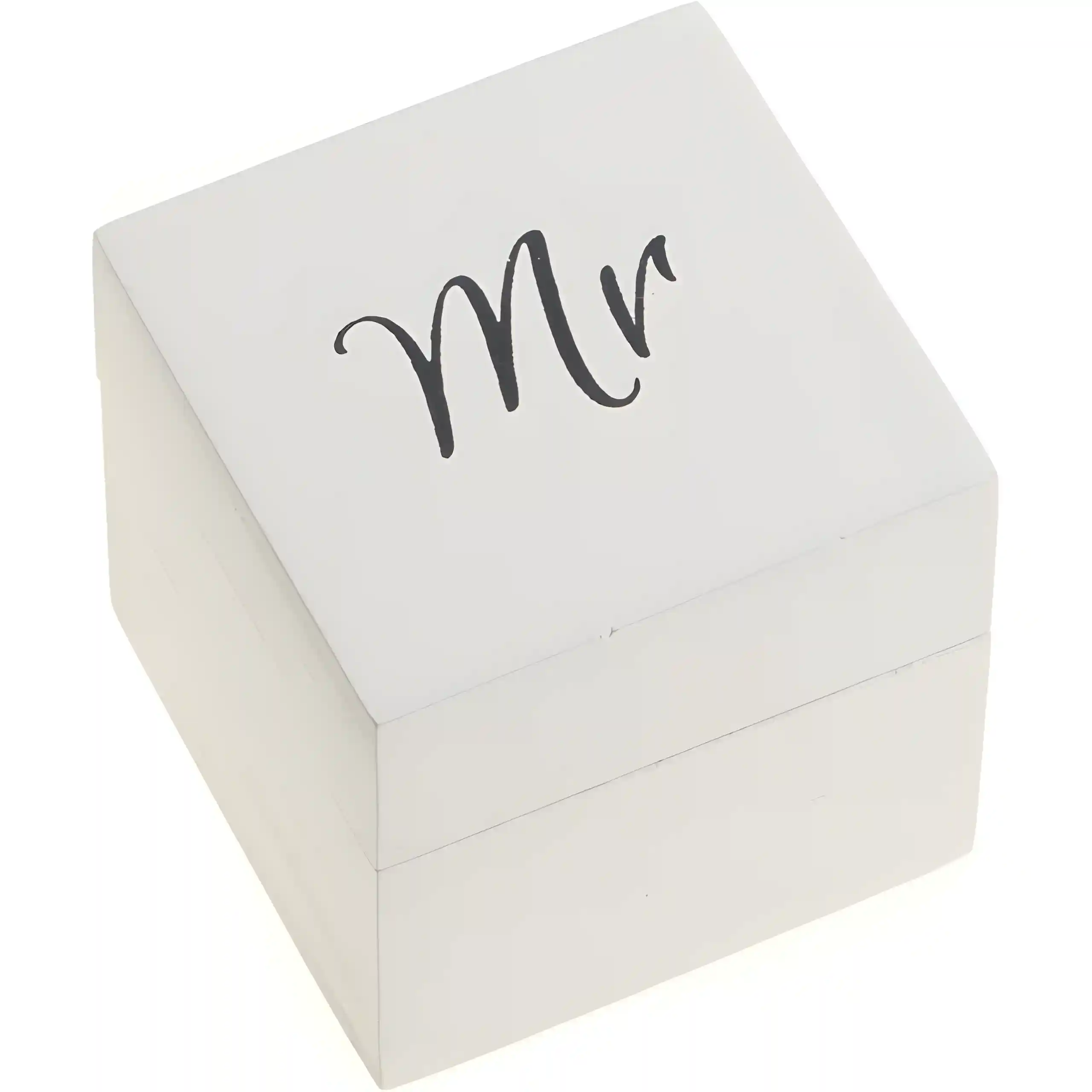 Elegant Jewelry Box White | Matte Finish Gift Box with Anti-Tarnish Lining - Richpack - wooden white jewelry box 2