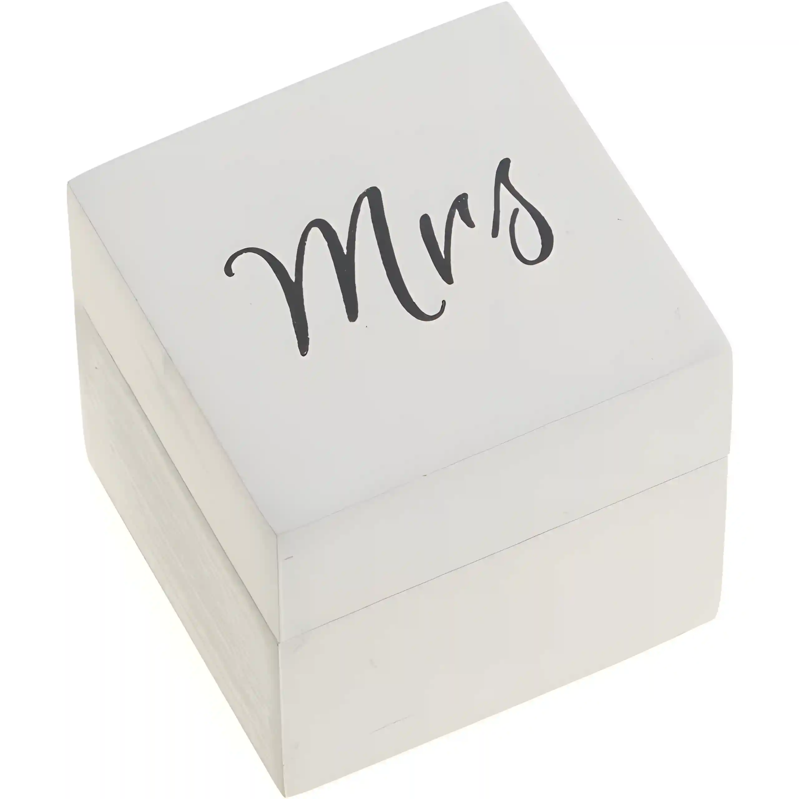 Elegant Jewelry Box White | Matte Finish Gift Box with Anti-Tarnish Lining - Richpack - wooden white jewelry box 3