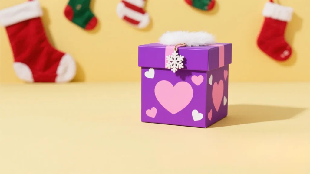 Create the Perfect Holiday with Christmas Gift Boxes with Lids - Mini Lid Xmas Box