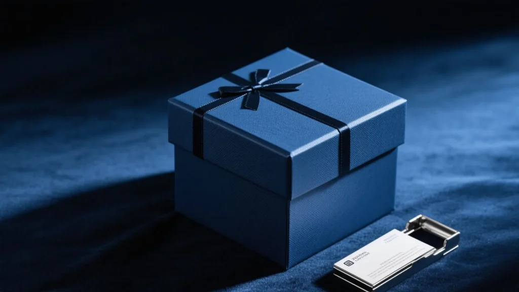 coorporate gift box with lid