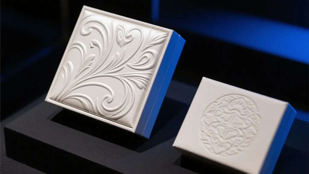 Jewelry Packaging with Embossed vs. Debossed Text: Which Technique Adds More Value? - embossing and debossing (3)