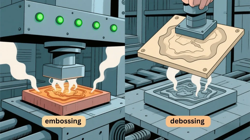 Jewelry Packaging with Embossed vs. Debossed Text: Which Technique Adds More Value? - embossing and debossing (8)