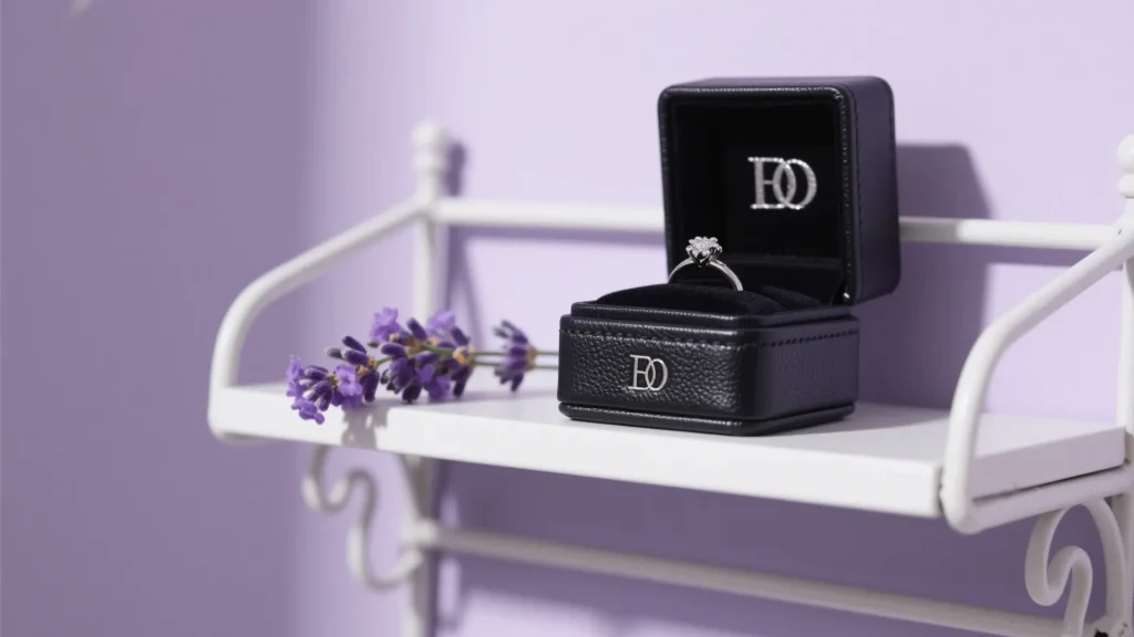 fancy design jewelry box for proposal 3