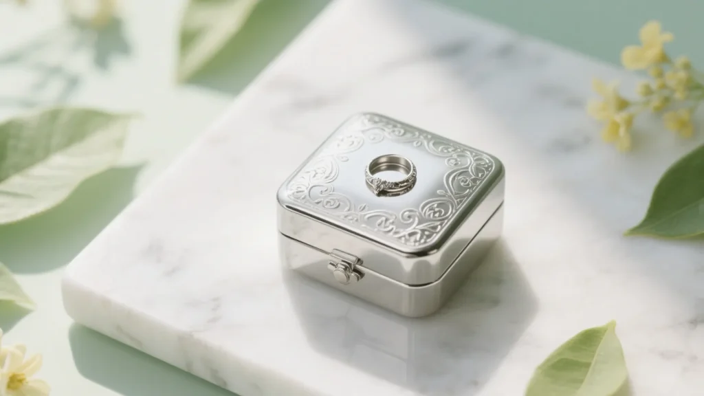 fancy design jewelry box for proposal 5