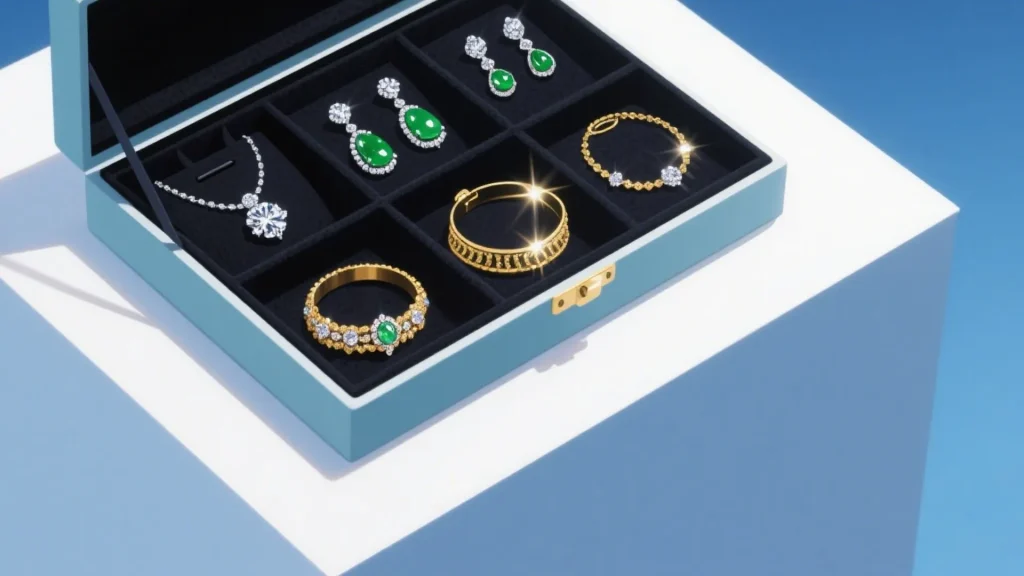 jewelry box divider role