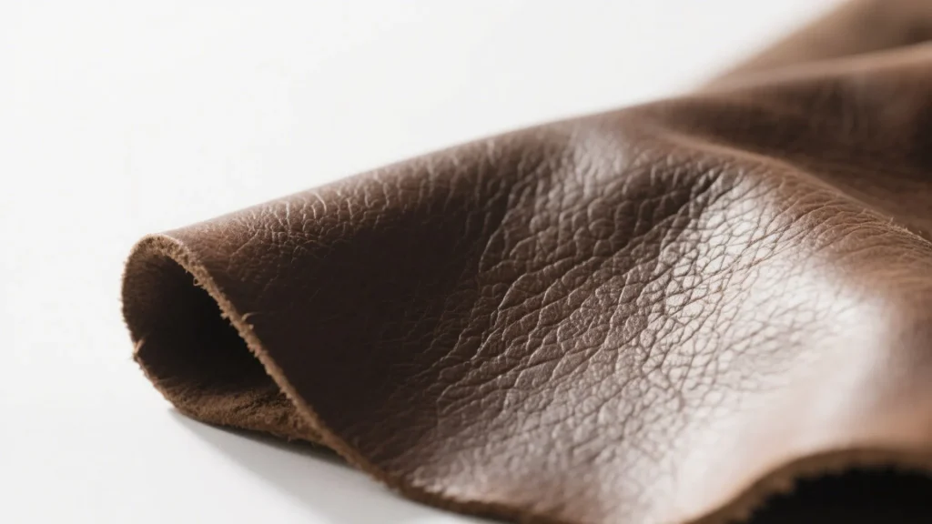 leather mock vs actual