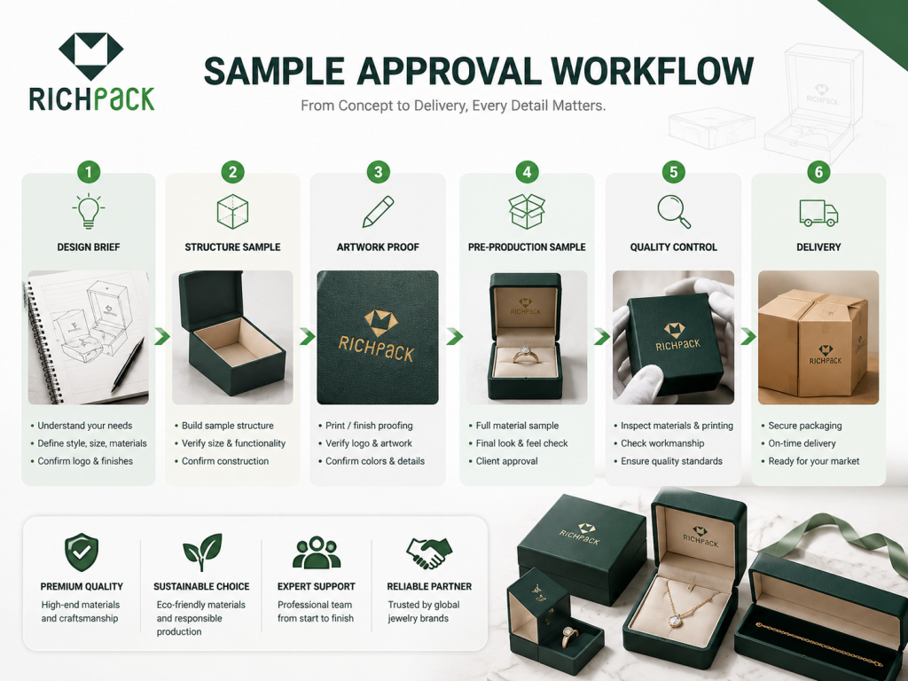 How to Choose Jewelry Boxes That Wow Customers and Boost Sales - Ask About Sampling, QC, and Global Delivery
