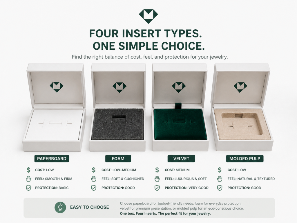 How Die-Cutting Shapes Your Plain White Box - Choose the Insert
