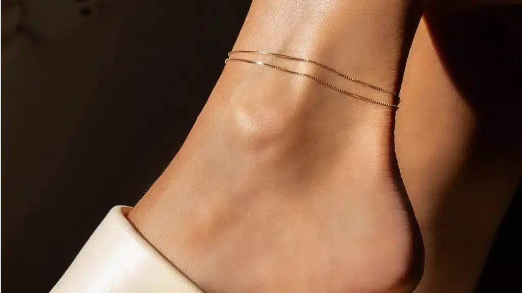 Custom anklet boxes represent far