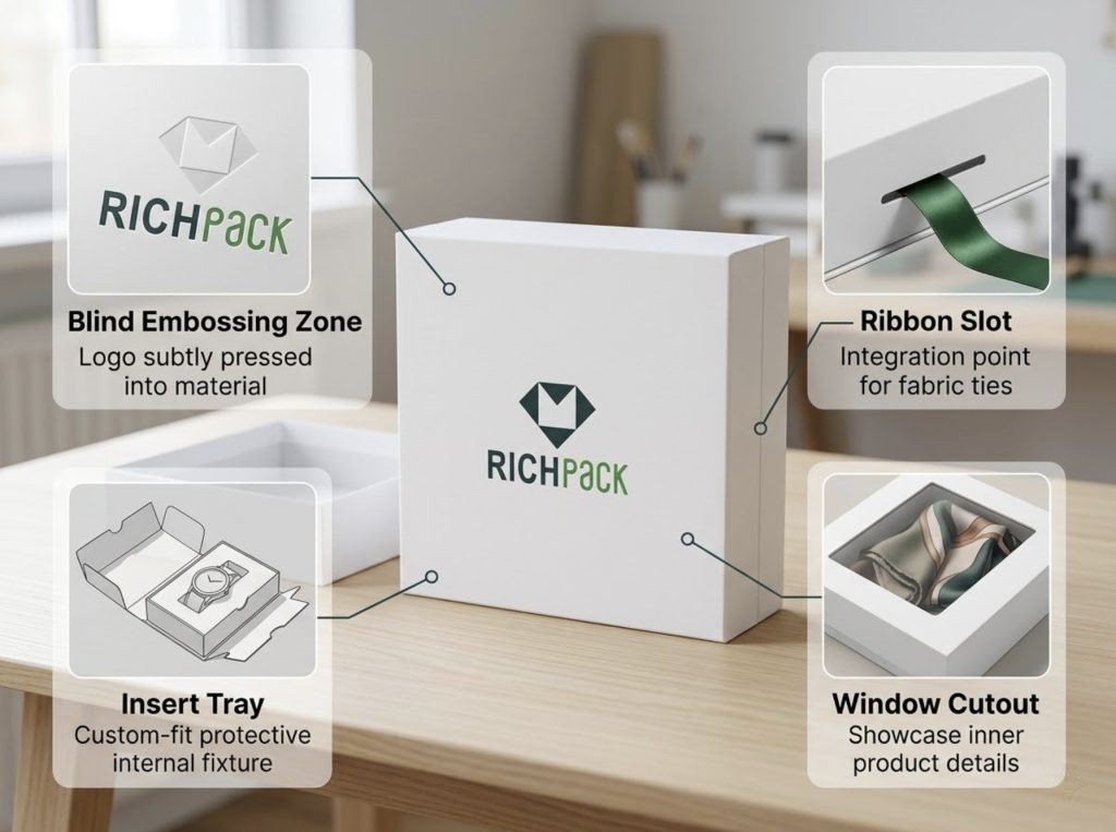 How Die-Cutting Shapes Your Plain White Box - Make the White Surface Work Harder