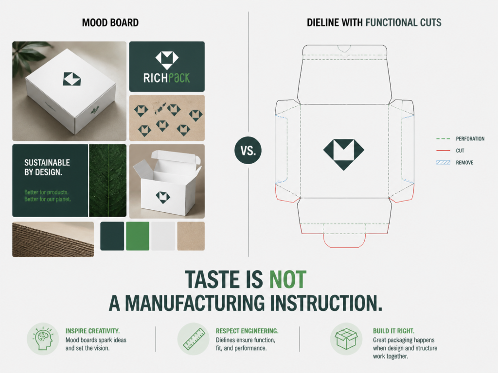 How Die-Cutting Shapes Your Plain White Box - Mark Functional Cuts
