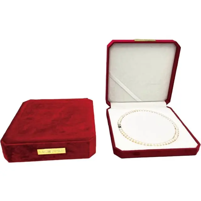 Minimalist Luxury Jewelry Box with Custom Red Velvet, Matte Finish & Inserts | Wholesale by Richpack - Minimalist Luxury jewelry box