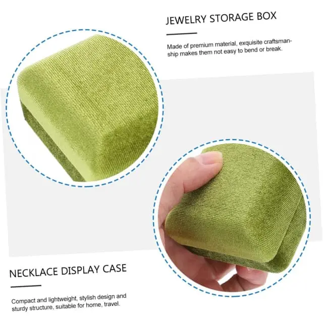 Minimalist Luxury Jewelry Box with Custom Red Velvet, Matte Finish & Inserts | Wholesale by Richpack - Modern Chic jew box 5