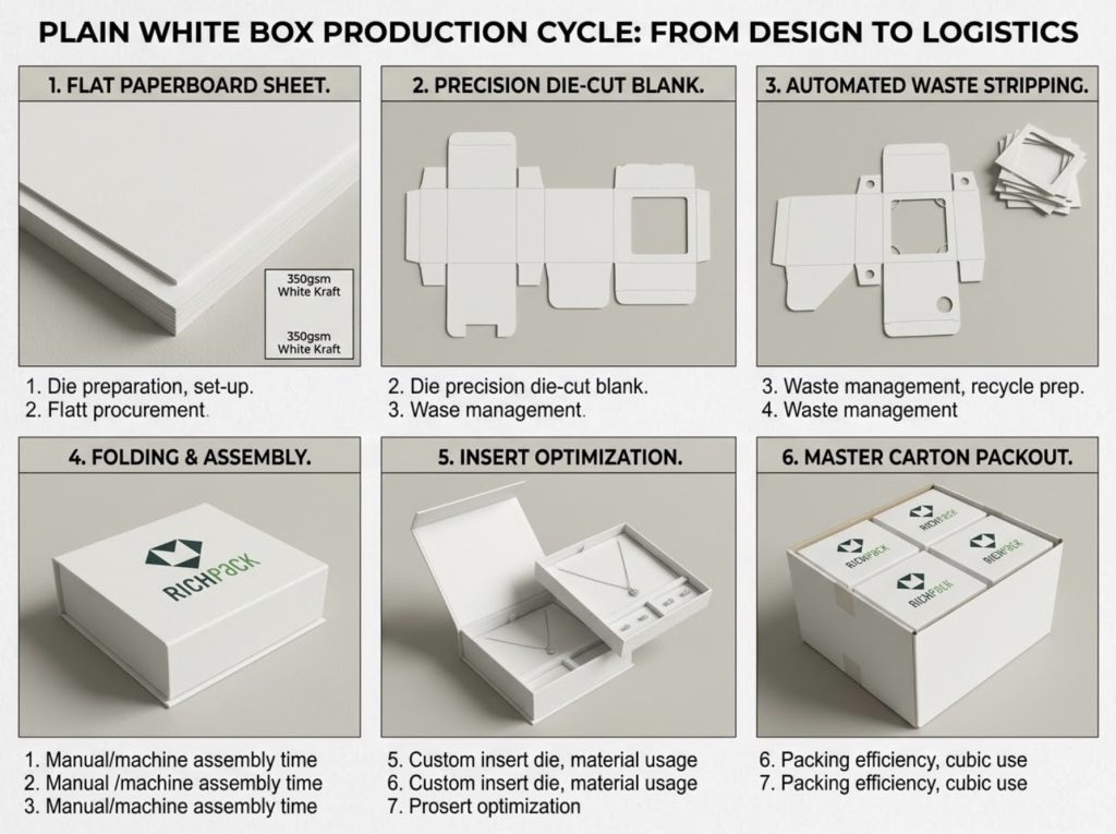 How Die-Cutting Shapes Your Plain White Box - Plan Stripping and Assembly