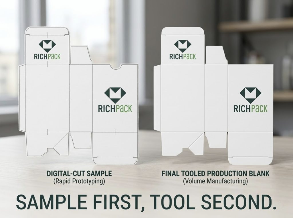 How Die-Cutting Shapes Your Plain White Box - Prototype With Digital Cutting