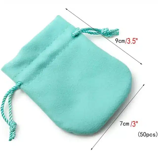 Velvet Jewelry Pouches in Green | Custom Luxury Velvet Bags with Drawstring or Flap – Richpack Wholesale - Velvet Pouches 4