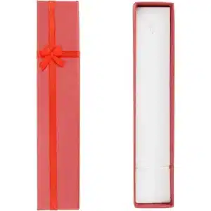 Kotak Gelang Kaki Kustom Elegan – Kemasan Perhiasan Red Velvet dengan Logo | Richpack - kotak gelang kaki