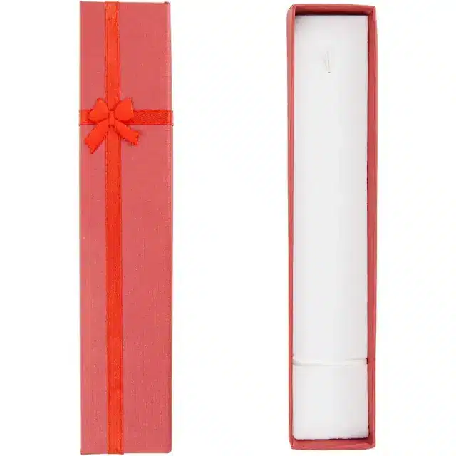 Elegant Custom Anklet Boxes – Red Velvet Jewelry Packaging with Logo | Richpack - anklet box