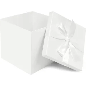 White Packaging Box | Rigid Matte Cardboard Jewelry Boxes – Richpack - large white gift boxes with lids