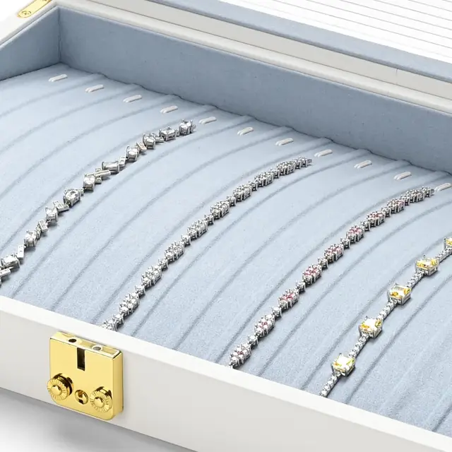 White Corrugated Shipping Boxes | Custom Jewelry Packaging – Richpack - lockable jewelry box 3