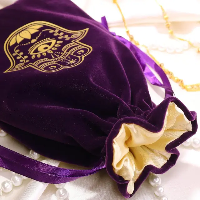 Velvet Jewelry Pouches in Green | Custom Luxury Velvet Bags with Drawstring or Flap – Richpack Wholesale - logo printed velvet pouches 3