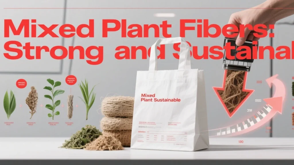 mixed plant fibers