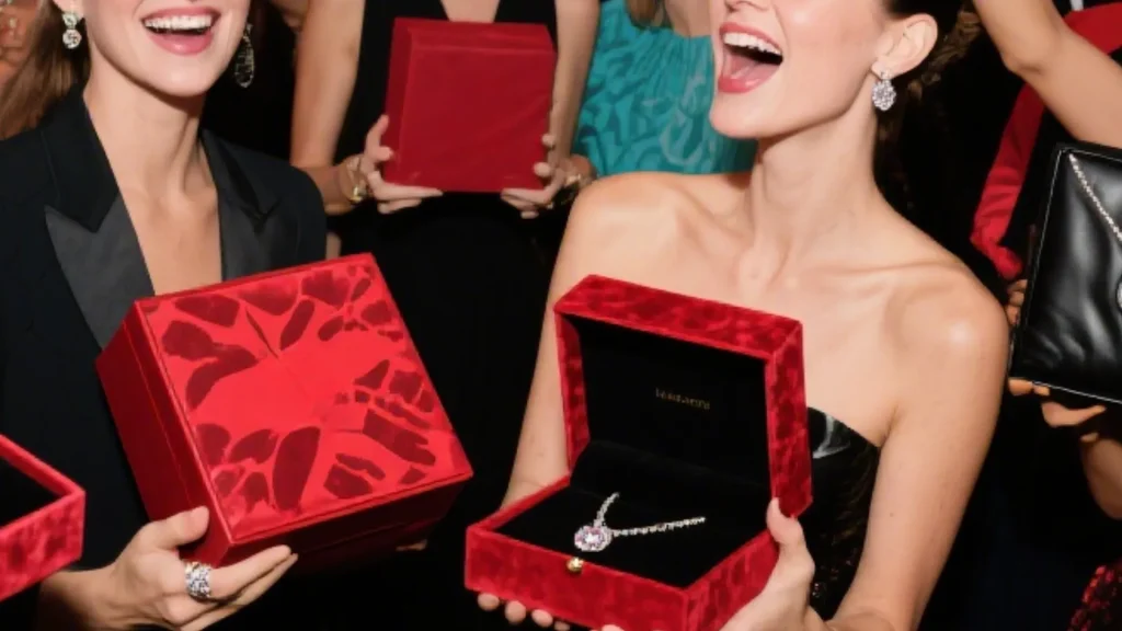 red lacquered jewelry boxes