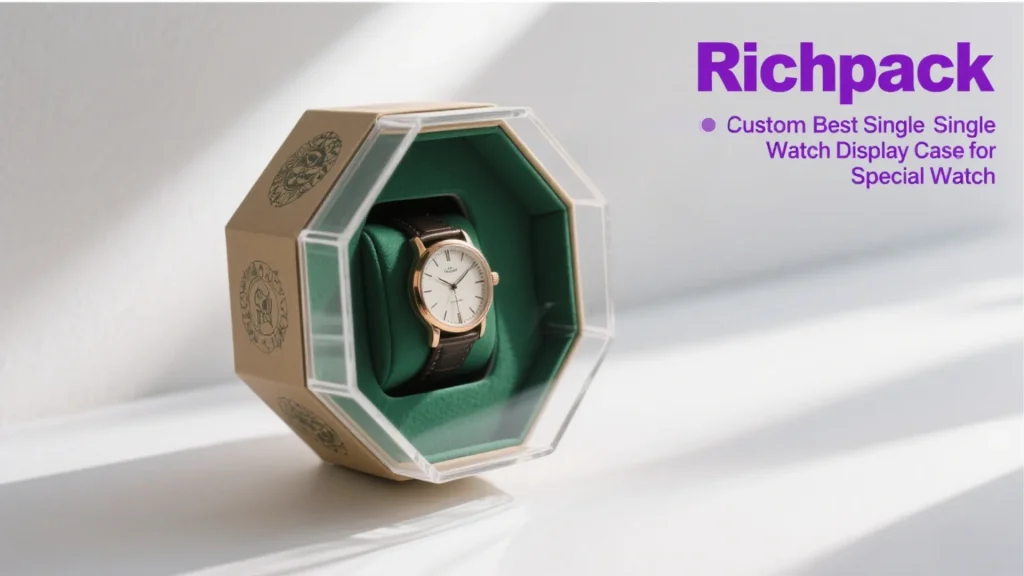 richpack octagonal watch box