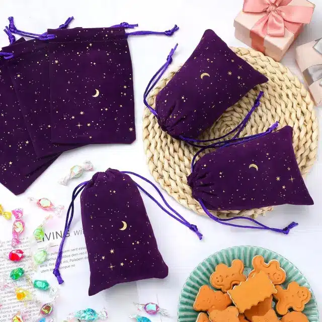 Velvet Jewelry Pouches in Green | Custom Luxury Velvet Bags with Drawstring or Flap – Richpack Wholesale - ring velvet pouches 4