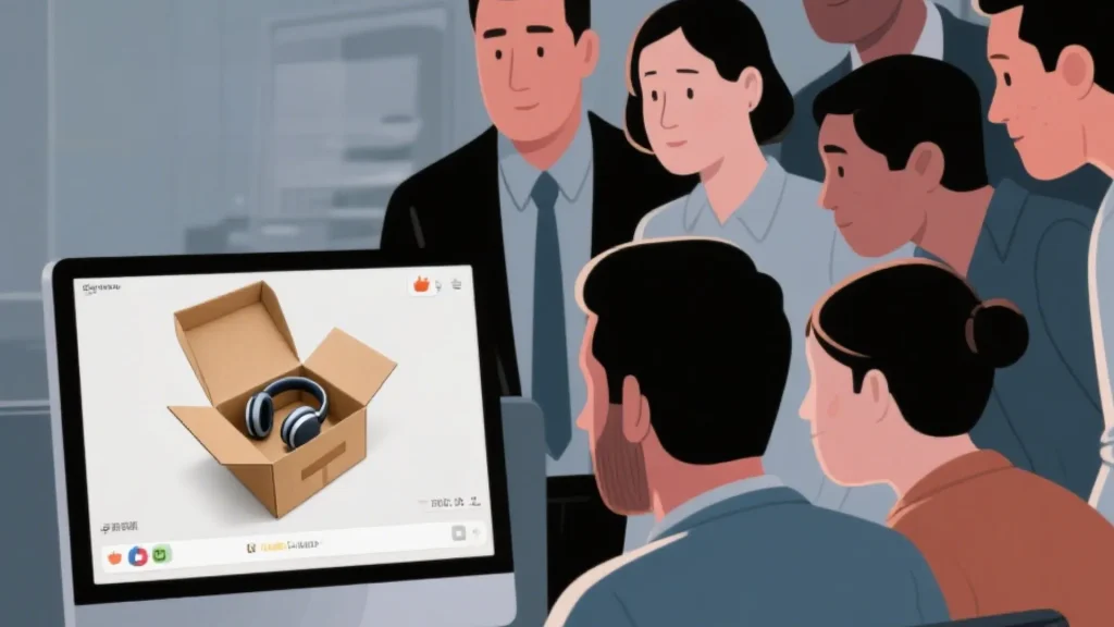 team meeting about jewelry packaging design