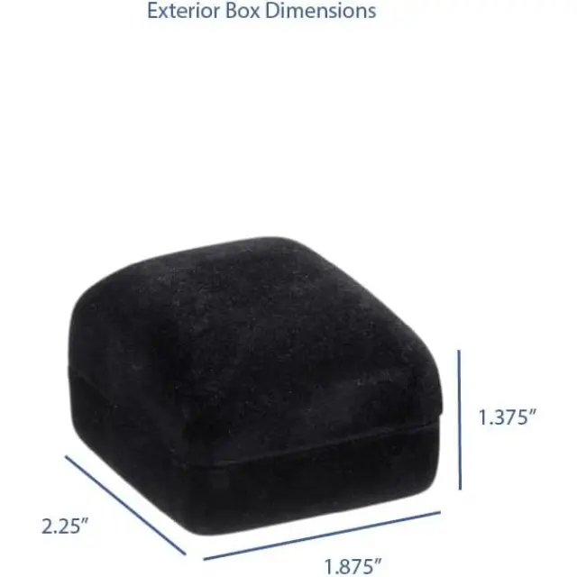 White Corrugated Shipping Boxes | Custom Jewelry Packaging – Richpack - velvet ring box 3