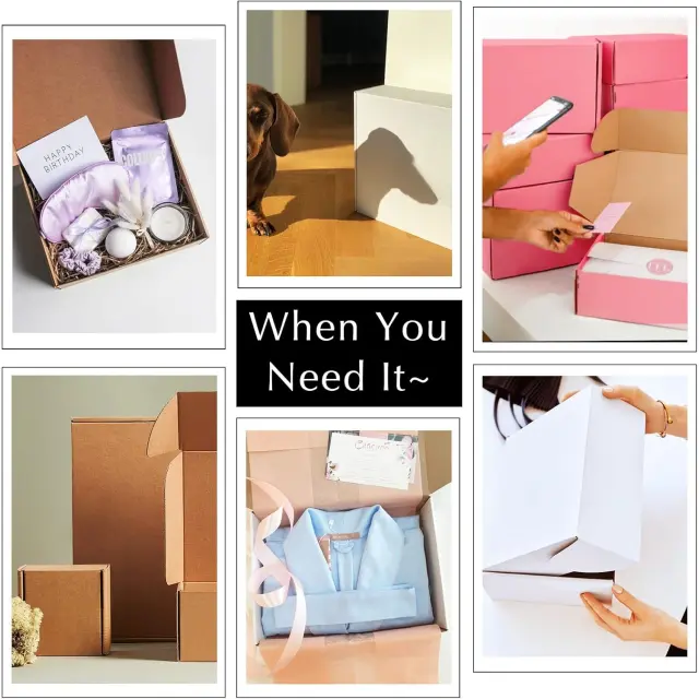 White Corrugated Shipping Boxes | Custom Jewelry Packaging – Richpack - white shipper box 5