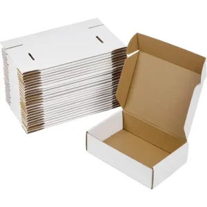 White Packaging Box | Rigid Matte Cardboard Jewelry Boxes – Richpack - white shipping boxes wholesale