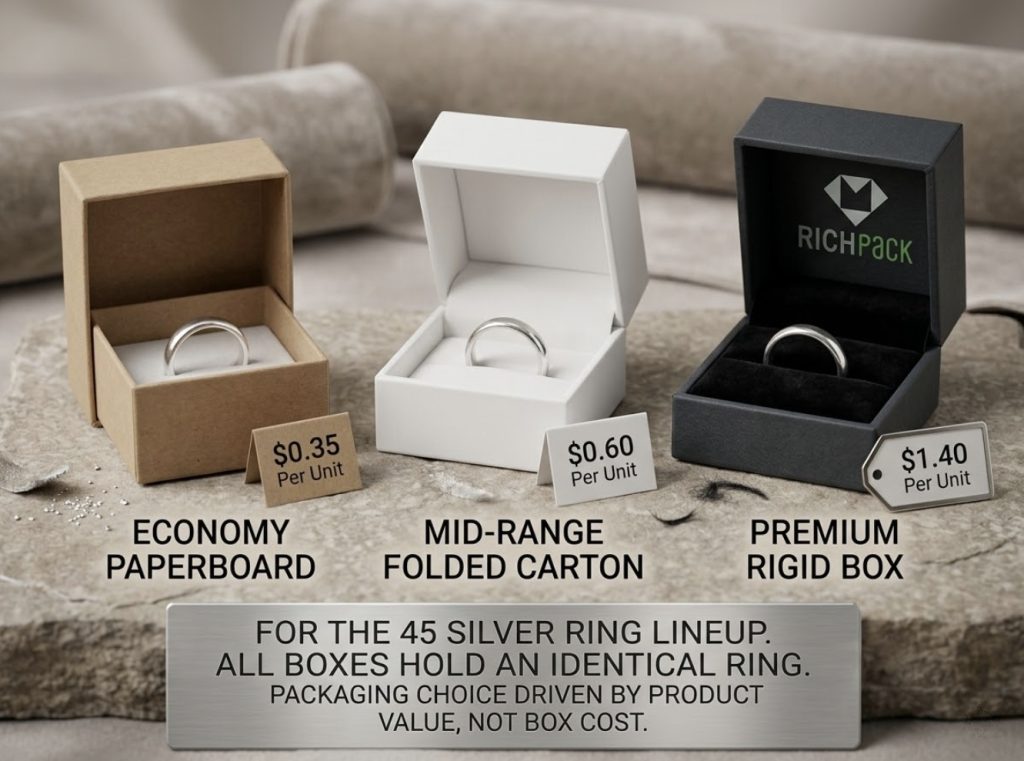 How to Reduce Jewelry Packaging Costs Without Cheapening Your Brand - How Should You Optimize Ring Packaging Costs